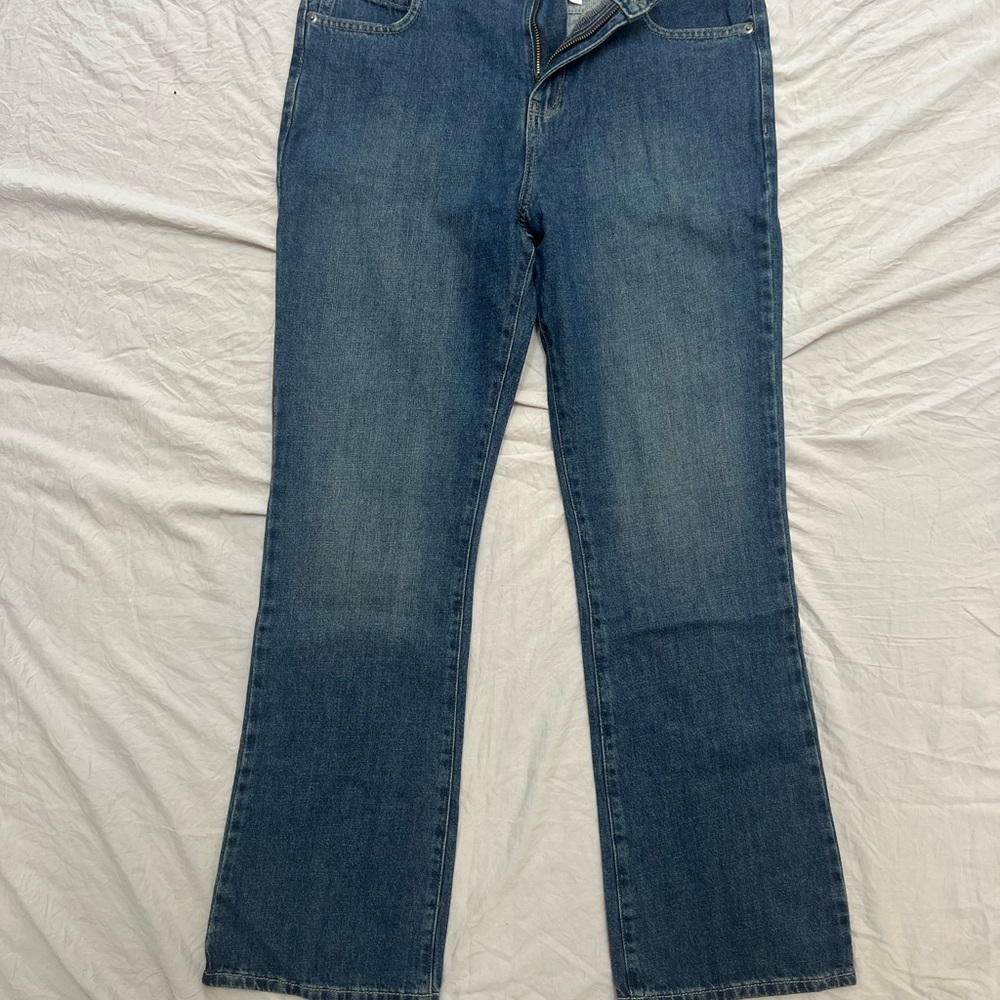 Bootcut Blue Denim Jeans